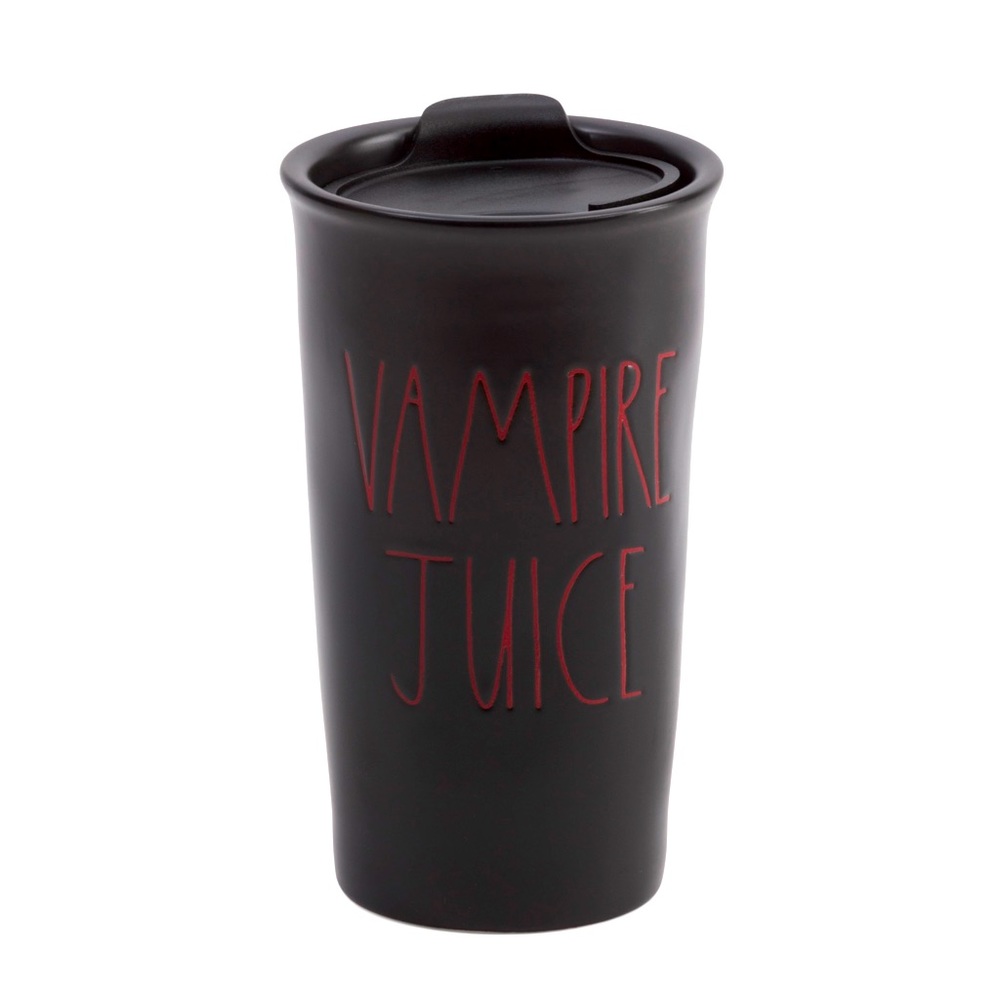 NEW Rae Dunn “Vampire Juice” Travel Mug with Lid